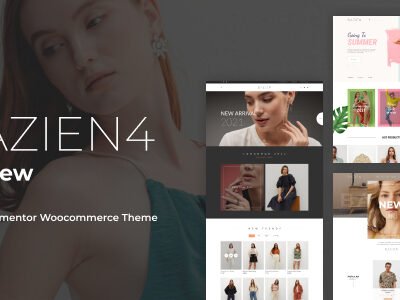 Bazien - Elementor WooCommerce Theme
