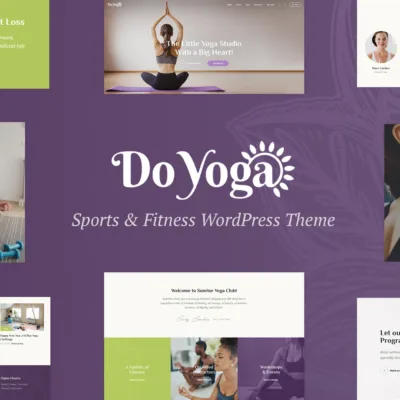Do Yoga - Fitness Studio & Yoga Club WP Theme