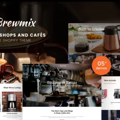 Brewmix - Coffee Shops and Cafés Shopify Theme