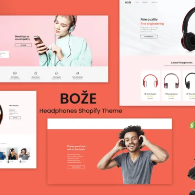Boze - Headphone and Audio Store Shopify Theme