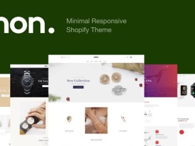 Anon – Minimal, Multi-Purpose, Drag-and-Drop Shopify Theme